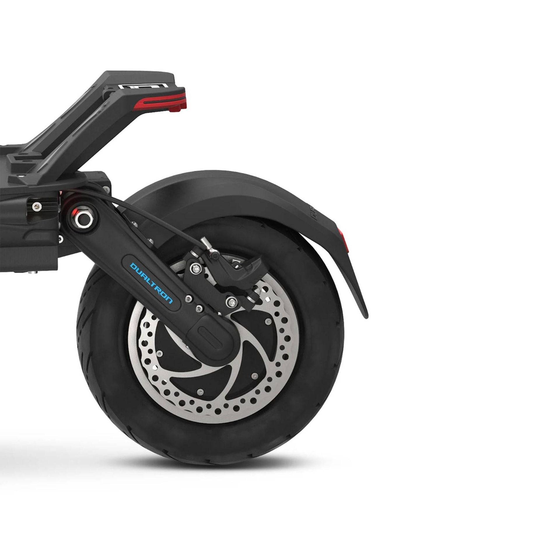 Vue detaillée latérale de la trottinette électrique Dualtron Thunder
