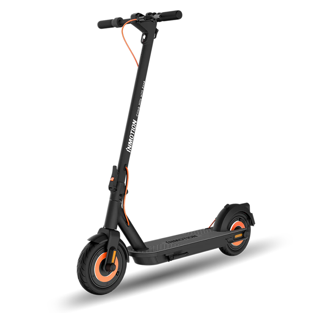 Inmotion Climber – vue en angle noir et orange